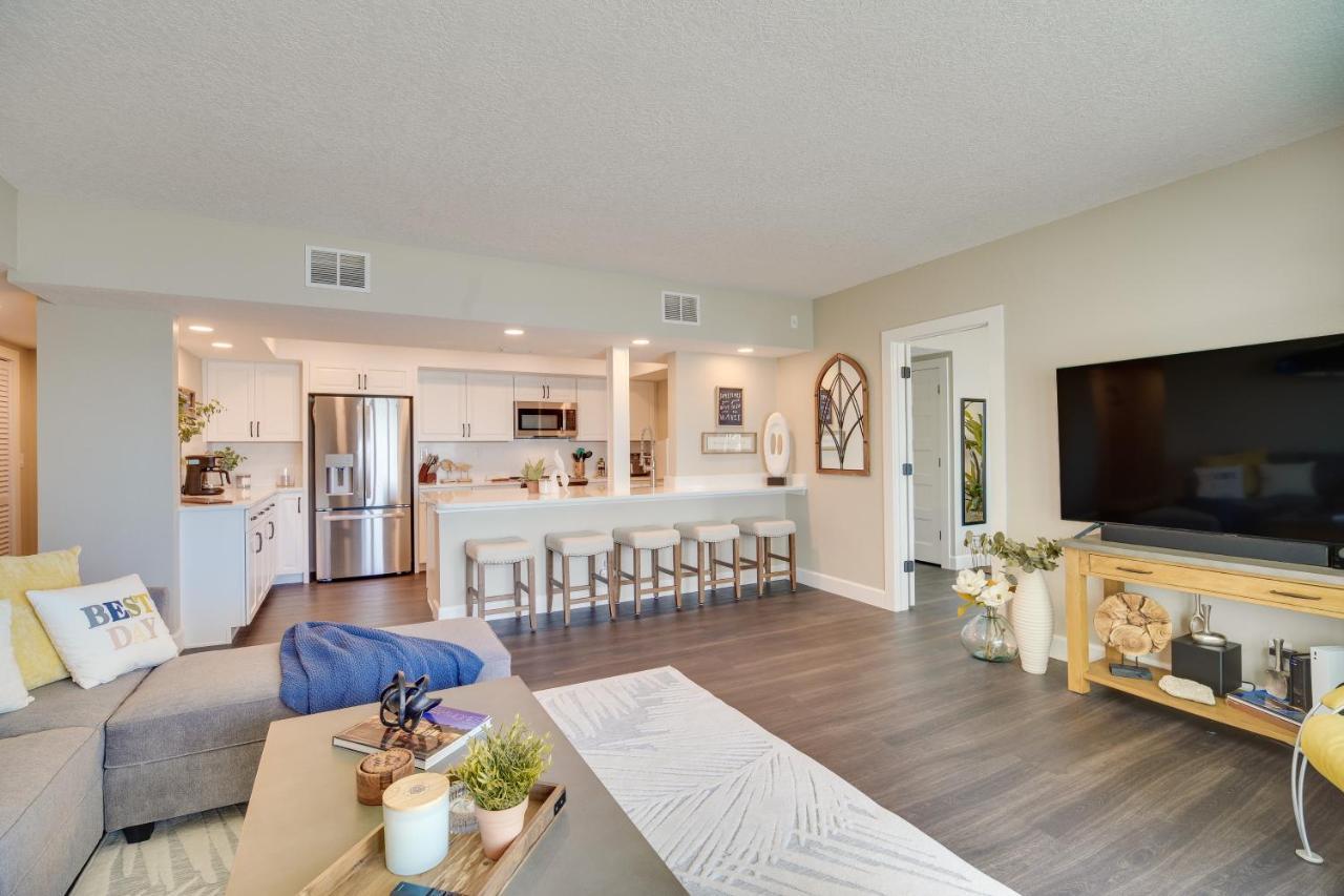 Oceanfront Satellite Beach Condo With Balcony, Views Extérieur photo