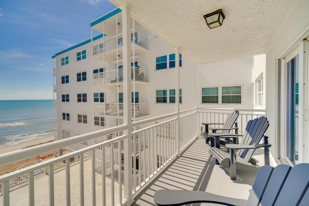 Oceanfront Satellite Beach Condo With Balcony, Views Extérieur photo