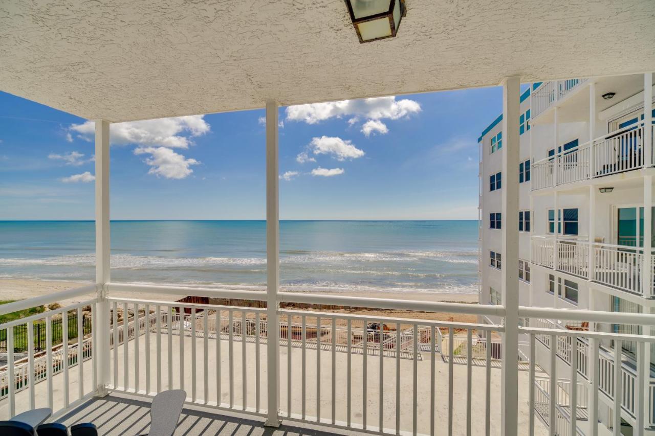 Oceanfront Satellite Beach Condo With Balcony, Views Extérieur photo