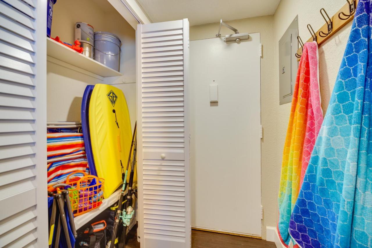 Oceanfront Satellite Beach Condo With Balcony, Views Extérieur photo