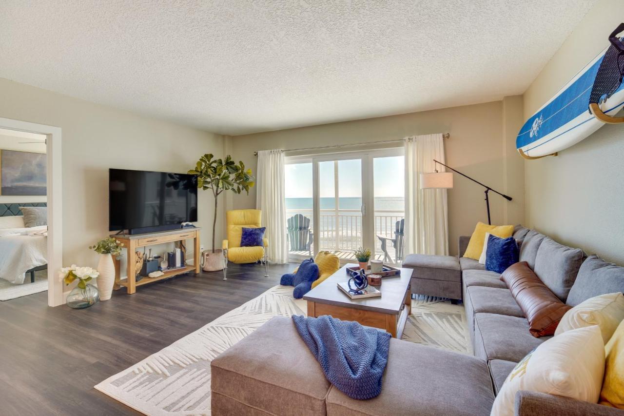 Oceanfront Satellite Beach Condo With Balcony, Views Extérieur photo