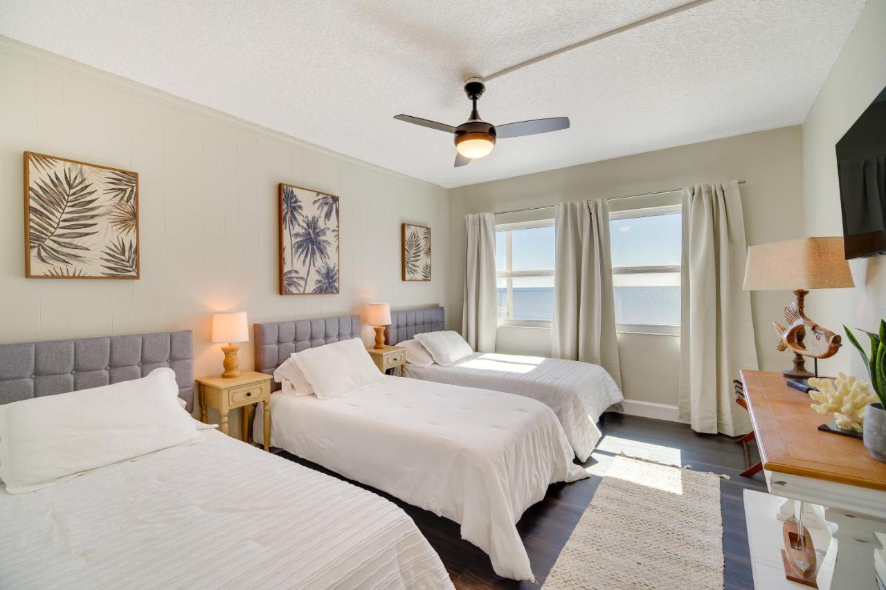 Oceanfront Satellite Beach Condo With Balcony, Views Extérieur photo